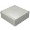 Rose Aluform Series Grey Lid Die Cast Aluminium Enclosure IP66 IK09 200 mm x 200 mm x 200 mm IP66