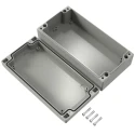 Rose Aluform Series Grey Lid Die Cast Aluminium Enclosure IP66 IK09 200 mm x 200 mm x 100 mm IP66