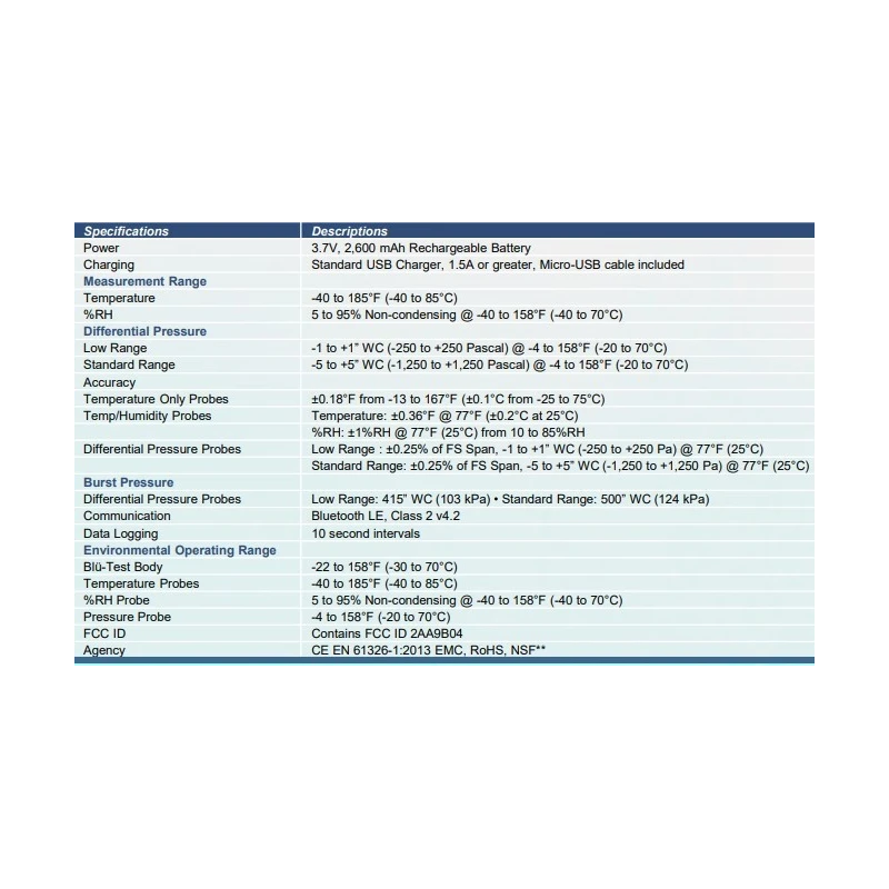  blu-test-wireless-temperature-humidity-and-pressure-test-instruments-with-power-3-7v-2-600-mah-rechargeable-battery-61281-1