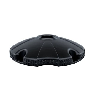 Skipper Black Safety Barrier Post with Base, 5 mm Width, 130 mm Length, 261 mm Height POST02