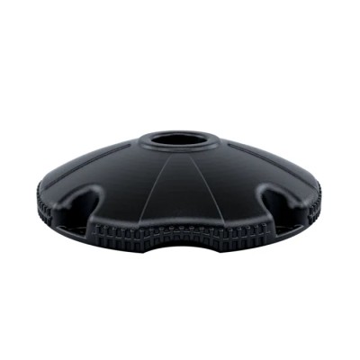Skipper Black Safety Barrier Post with Base, 5 mm Width, 130 mm Length, 261 mm Height POST02