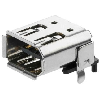 Molex 6 Way Right Angle Surface Firewire Connector Female 1.5A 40V 53462-0001