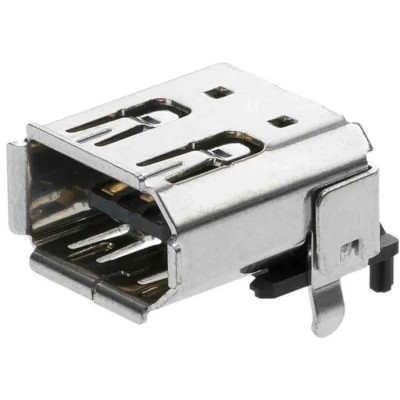 Molex 6 Way Right Angle Surface Firewire Connector Female 1.5A 40V 53462-0001
