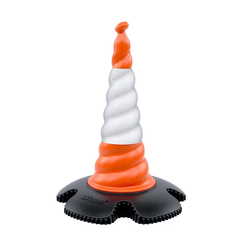Skipper Weighted Orange and White 750 mm Traffic and Safety Cone Cone01