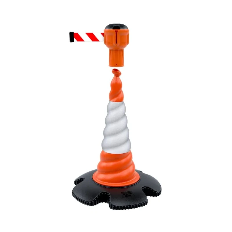 Skipper Weighted Orange and White 750 mm Traffic and Safety Cone Cone01