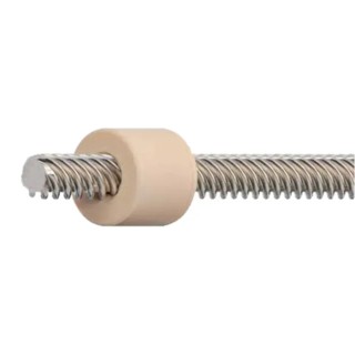 Igus 12 mm Cylindrical Lead Screw Nut for 22 mm Screw Shaft Diameter DST-JSRM-2220DS10x12