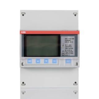 ABB 1 Phase Direct Connected LCD Energy Meter A41 Series 80A 2CMA100240R1000 A41 MON MBUS 80A