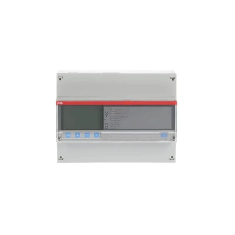 ABB 3 Phase Direct Connected LCD Energy Meter, 80A Current Rating, Modbus RTU Compatible 2CMA100244R1000 A43 TRI MOD 80A