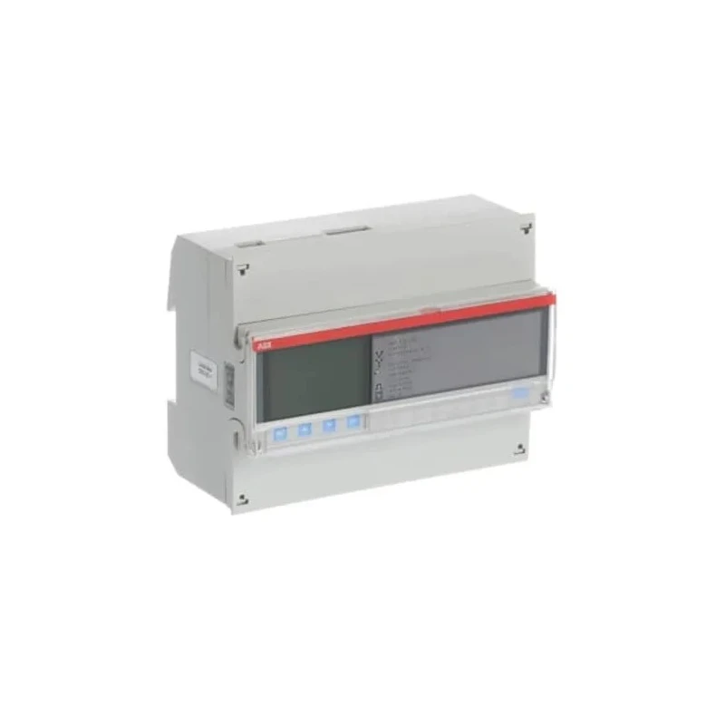 ABB 3 Phase Direct Connected LCD Energy Meter, 80A Current Rating, Modbus RTU Compatible 2CMA100244R1000 A43 TRI MOD 80A