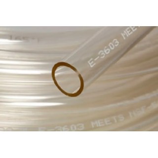 Saint-Gobain Industrial & Consumer Solutions Polyvinyl Chloride Process Tubing 6.4 mm ID, 11.1 mm OD, Clear, 15 m ACF00018
