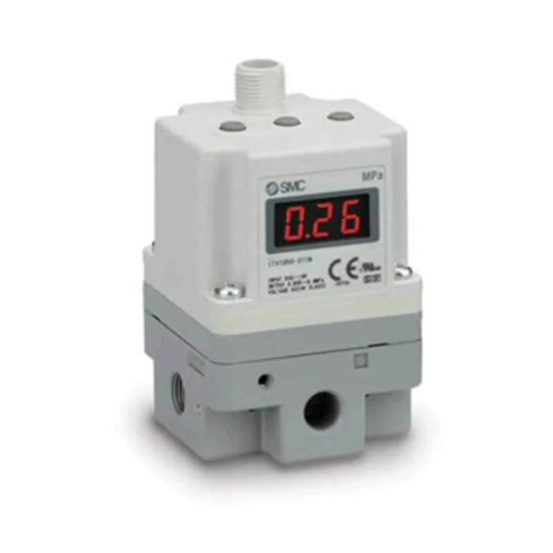 SMC Pneumatic Regulator Type G with 1/4 in Outlet Size and 0.05bar Minimum Operating Pressure ITV1030-03F2CL3