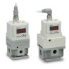 SMC Type G Pneumatic Regulator 1/4 in 0.05 bar Maximum Operating Temperature 50°C ITV2050-31F2L