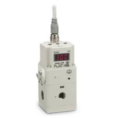 SMC Type G Pneumatic Regulator, 3/8 in Outlet Size, 0.1 bar Minimum Operating Pressure, 50°C Max Temperature ITVX2030-31F3N