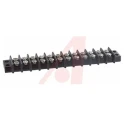 Cinch Barrier Strip, 12 Contact, 9.53 mm Pitch, 2 Row, 250V AC, 15A 12-140