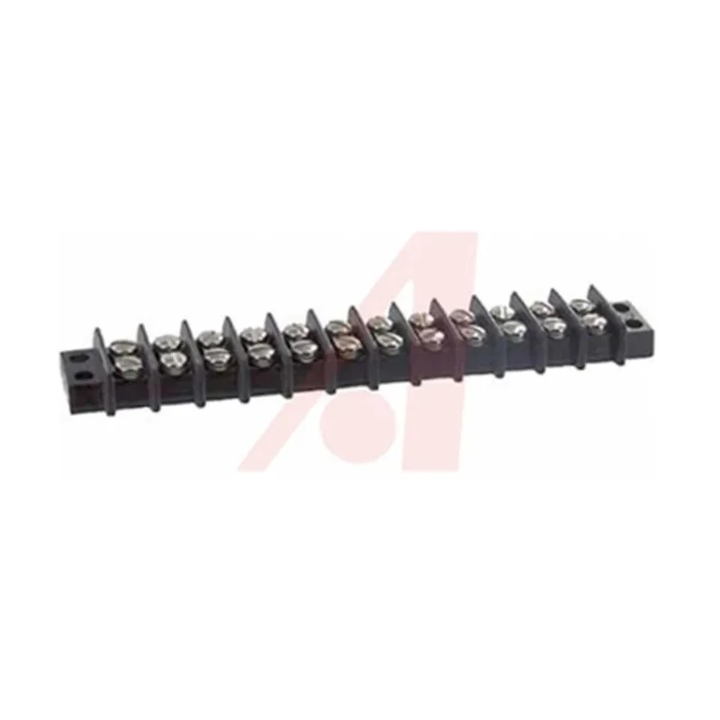 Cinch Barrier Strip, 12 Contact, 9.53 mm Pitch, 2 Row, 250V AC, 15A 12-140