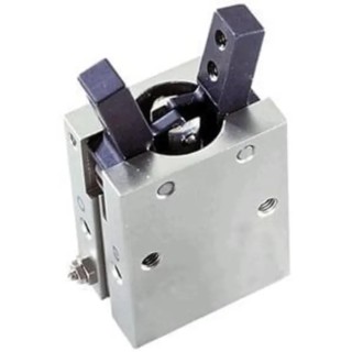 SMC 2 Finger Double Acting Parallel Pneumatic Gripper MHCA2-6D Bore Diameter 6mm, Operating Pressure 6 bar MHCA2-6D