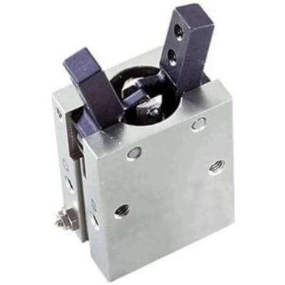 SMC 2 Finger Double Acting Parallel Pneumatic Gripper MHCA2-6D Bore Diameter 6mm, Operating Pressure 6 bar MHCA2-6D