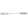 RS PRO LED Link Cable 150 mm, 2 Conductors, White Sheath, China Origin 194-0421