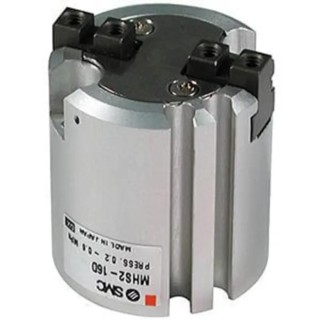 SMC 3 Finger Double Acting Action Pneumatic Gripper, Parallel Gripping Type, Bore Diameter 16mm, Stroke Length 4mm MHS2-16D
