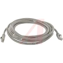 Cinch 73 Cat5e Ethernet Cable, 15 m Length, Unscreened, Terminated, Stranded Bare Copper Conductor, Grey PVC Jacket Cat5e