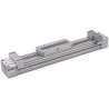SMC Double Acting Rodless Pneumatic Cylinder 16mm Bore 1.4m Stroke Aluminium Alloy Body MY1B16G-1400