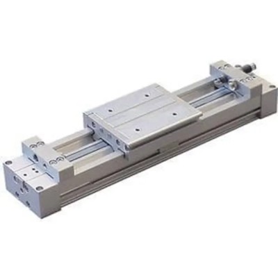 SMC Double Acting Rodless Pneumatic Cylinder 20mm Bore 300mm Stroke Aluminium Alloy Body MY1M20G-300