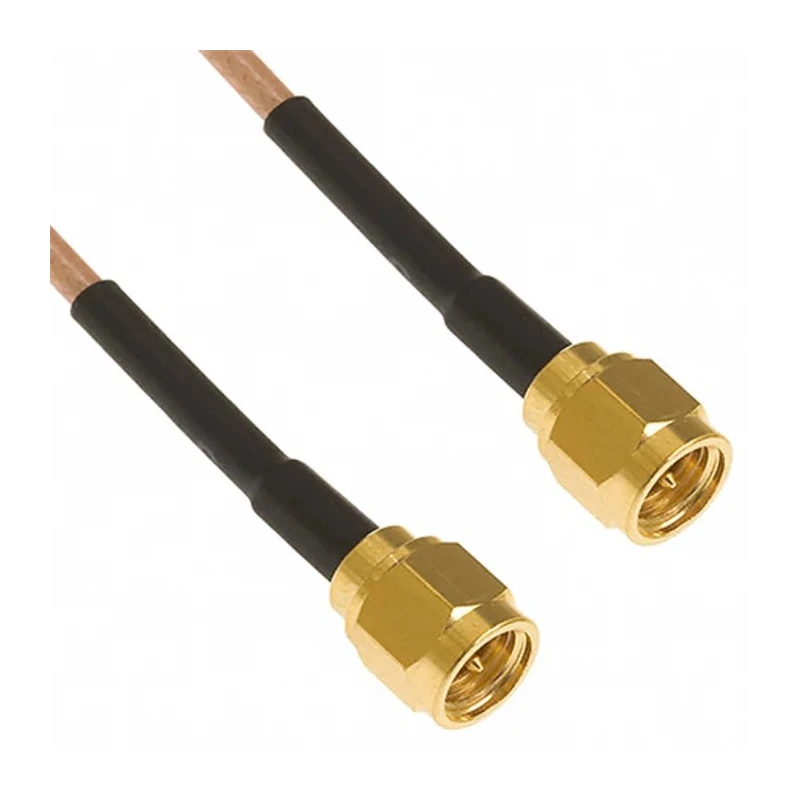 Cinch 415 Series Coaxial Connector Cable Male BNC 50 Ω Straight Body 415-0029-012