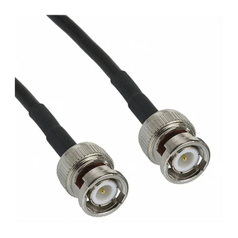 Cinch 415 Series Belden 8218 Coaxial Cable 50 Ω, Black, Terminated 415-0056-036