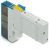 SMC Pneumatic Solenoid Valve 5 Port Die Cast Aluminium Body Hydrogenated Nitrile Rubber Seal 24V SY5000