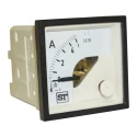 Sifam Tinsley Sigma Analogue Panel Ammeter 100 A AC, 48 mm x 48 mm, 0.5 % Accuracy EQ44-I1122N1CAW0ST
