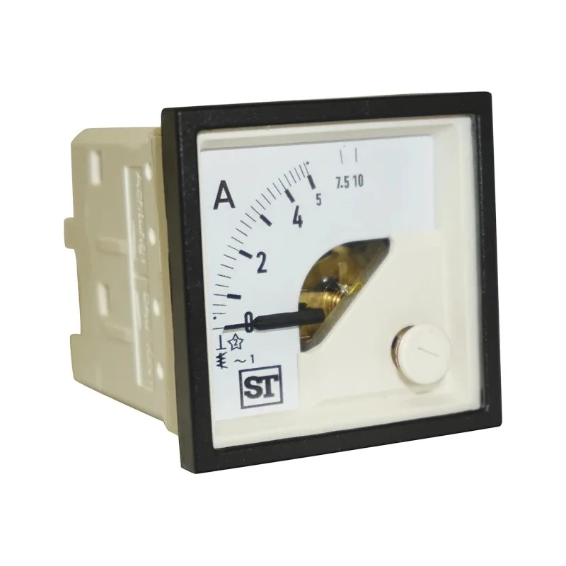 Sifam Tinsley Sigma Analogue Panel Ammeter 100 A AC, 48 mm x 48 mm, 0.5 % Accuracy EQ44-I1122N1CAW0ST