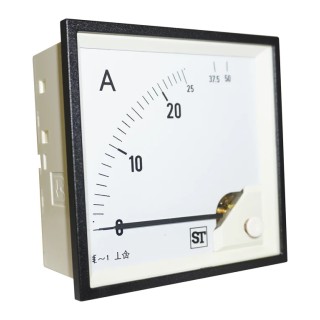 Sifam Tinsley Sigma Analogue Panel Ammeter 100 A AC EQ94-I1622N1CAW0ST