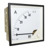 Sifam Tinsley DE Analogue Panel Ammeter 100 A AC, 0.5 % Moving Iron EQ94-I1822N1CAW0ST