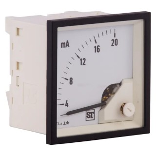 Sifam Tinsley Sigma Analogue Panel Ammeter 100 A DC Moving Coil PQ74-I42S2N1CAW0ST