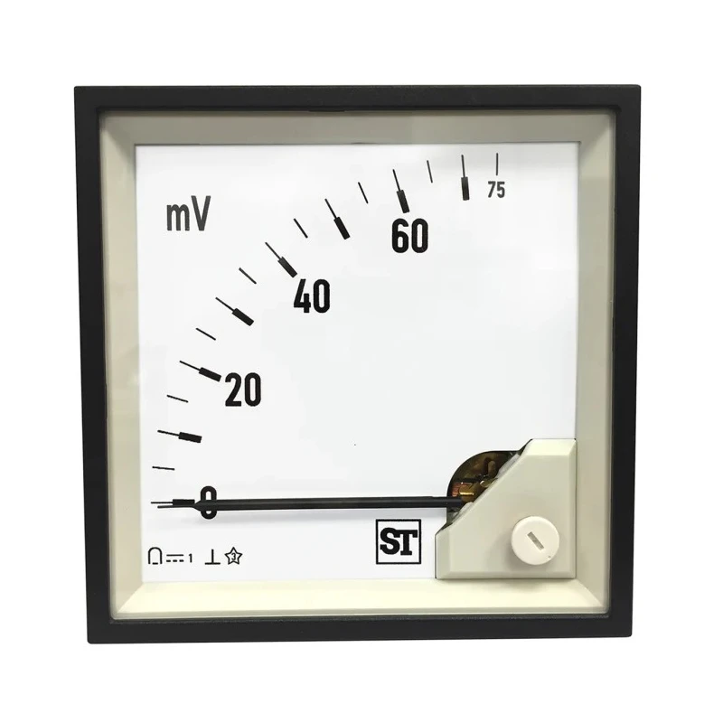Sifam Tinsley Sigma Analogue Panel Ammeter 100 A DC Moving Coil PQ74-V0FL2N1CAW0ST
