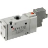 SMC Pneumatic Solenoid Valve 1/8 in Port Size, Body Ported, Die Cast Aluminium, 24V Voltage, 7 bar Max Pressure SYJ700