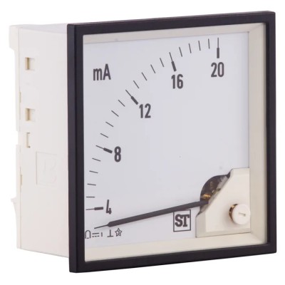 Sifam Tinsley Sigma Analogue Panel Ammeter 100 A DC Moving Coil PQ94-I42S2N1CAW0ST