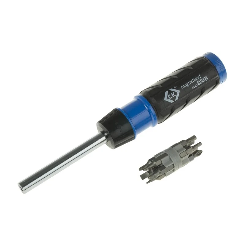 CK Slotted, Pozidriv, Hex Screwdriver Bit Set 9 Pieces T4829D