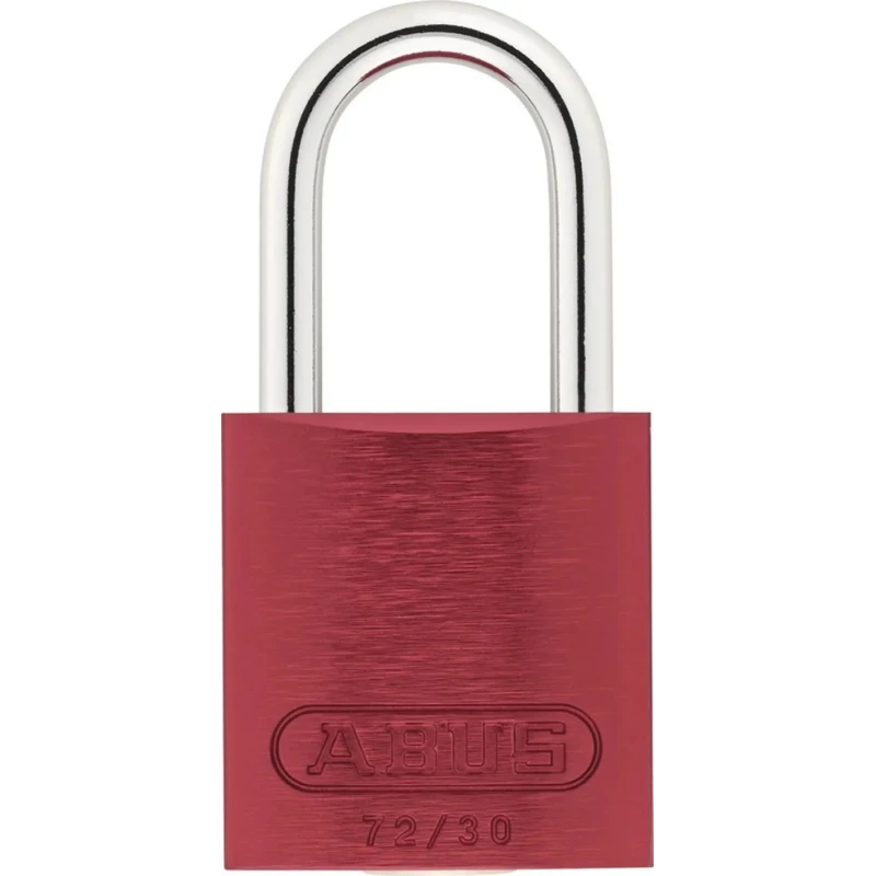 ABUS Keyed Aluminium Steel Safety Padlock Weatherproof 4.4mm Shackle Diameter 50mm Length 31.8mm Width 1788