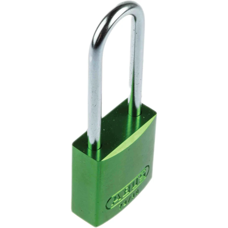 ABUS Keyed Steel and Aluminium Weatherproof Safety Padlock, 4.4 mm Shackle Diameter, 50 mm Length, 32.2 mm Width 1806