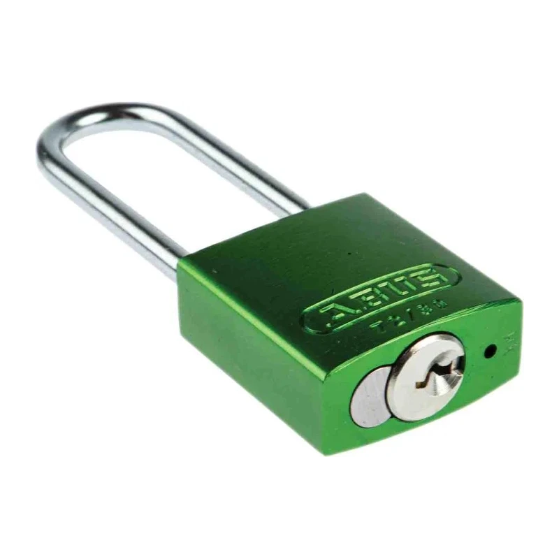 ABUS Keyed Steel and Aluminium Weatherproof Safety Padlock, 4.4 mm Shackle Diameter, 50 mm Length, 32.2 mm Width 1806