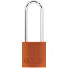 ABUS Keyed Steel and Aluminium Weatherproof Safety Padlock 4.4mm Shackle Diameter, 32.2mm Width Model 1823