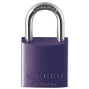 ABUS Keyed Aluminium Steel Safety Padlock Weatherproof 6.5mm Shackle Diameter 39mm Width 43598