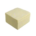WYPALL Wypall Yellow Polypropylene Cloths for Heavy Duty Cleaning Dry Use Quarter Fold 30 Per Pack 350x340 mm 19164