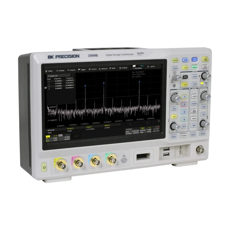 BK Precision 2560B Series 350 MHz Bench Oscilloscope 4-Channel BK2569B-MSO
