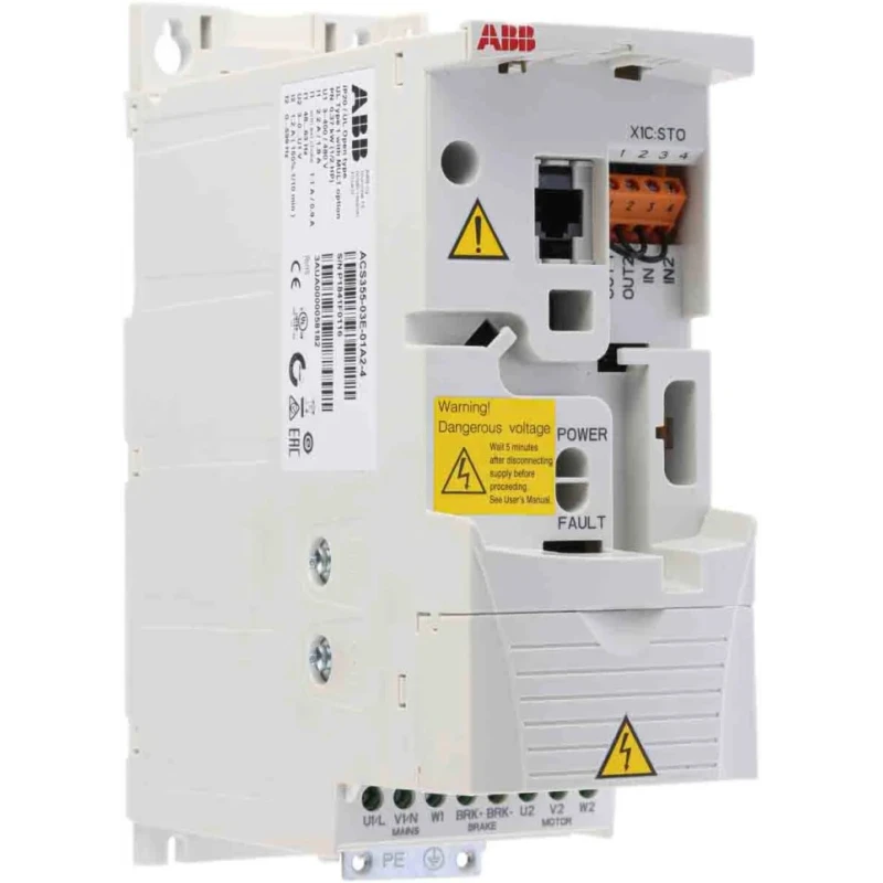 ABB Inverter Drive 370W 3 Phase Panel Mount Vector Control ACS355 Series 