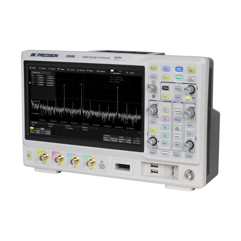 BK Precision 2560B Series 200 MHz Bench Oscilloscope 4-Channel BK2567B-MSO