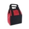 PAHAL Portable Heavy Duty Tool Bag For Electrician Plumber Carpenter Mechanic Red Black 13x11x7