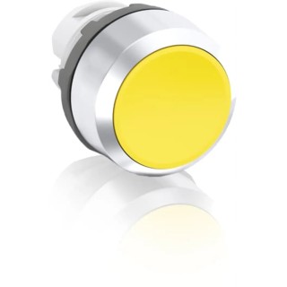ABB MP2 Series Yellow Maintained Push Button Head 22.5 mm Cutout IP66 IP20 1SFA611101R3003