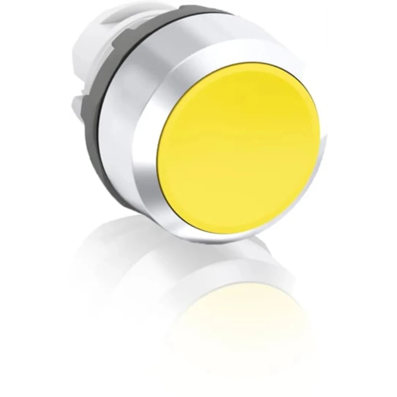 ABB MP2 Series Yellow Maintained Push Button Head 22.5 mm Cutout IP66 IP20 1SFA611101R3003